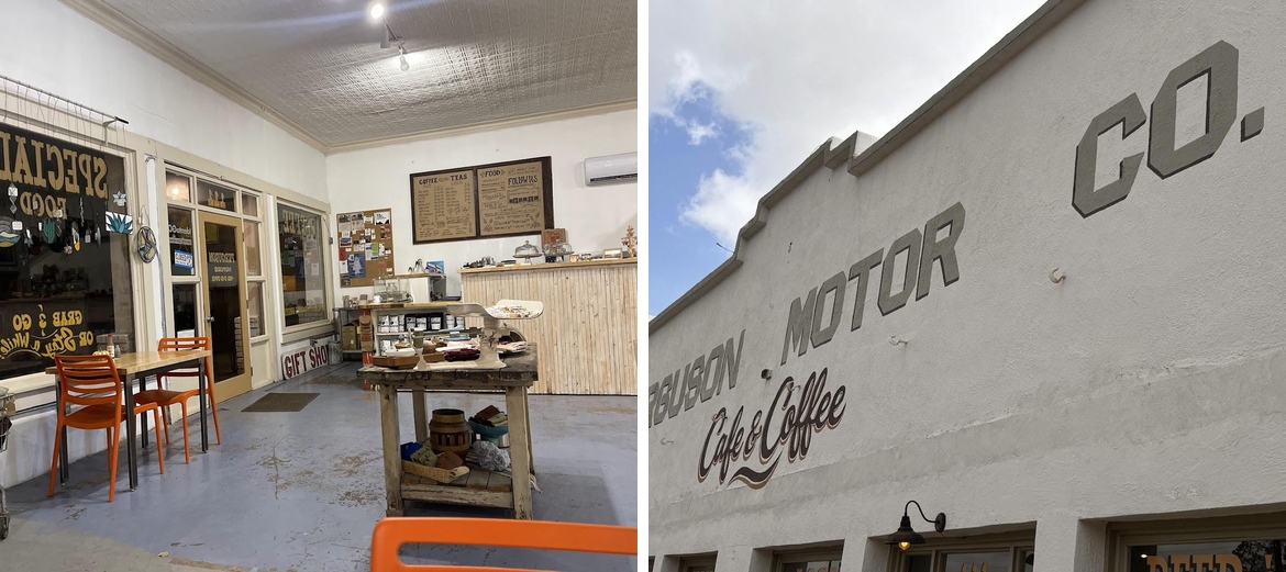 Ferguson Motors Cafe & Coffee Menu